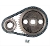 Classic Austin Mini duplex timing chain and gearset kit