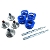 Classic Austin Mini blue coil spring kit with built in HI/LO billet aluminum