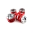 Austin Mini coil spring kit street red set of 4