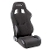Corbeau A4 Wide Racing Seat Pair In Black Cloth