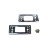 DOOR LOCK SURROUND SILVER METAL MkIII on (pair) DOOR LOCK SURROUND SILVER METAL MkIII on (pair)