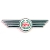 Classic Austin Mini Wreath Wings Badge Fits Rear Boot Or Front Bonnet