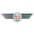 Classic Austin Mini Wreath Wings Badge Fits Rear Boot Or Front Bonnet Classic Austin Mini Wreath Wings Badge Fits Rear Boot Or Front Bonnet