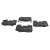 MINI Cooper, Cooper S OEM Brake Pads JCW front set, Gen2 R55, R56, R57, R58, R59