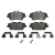 MINI Cooper Front Brake Pads Set Value Line Gen2 R55 R56 R57 R58 R59 MINI Cooper Front Brake Pads Set Value Line Gen2 R55 R56 R57 R58 R59