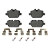 MINI Cooper Rear Brake Pad Set R60 Value Line MINI Cooper Rear Brake Pad Set R60 Value Line