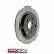 Mini Cooper Brake Rotor JCW Slotted Rear Right Gen2 R55-R59