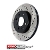 Mini Cooper Brake Rotor Drilled Cryo Front Left Gen2 R55-R59 Cooper S