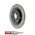 SportStop Performance Brake Rotor Drilled Cryo Rear Left MINI Cooper Cooper S R55 R56 R57 R58 R59