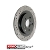 SportStop Performance Brake Rotor Drilled Slotted Cryo Rear Right MINI Cooper Cooper S R55 R56 R57 R58 R59
