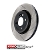 Mini Cooper Brake Rotor Slotted Cryo Front Left Gen2 JCW R55-R59