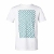 Mini Cooper White T-Shirt with Signet in Aqua Mini Cooper White T-Shirt with Signet in Aqua