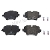Mini Cooper Brake Pads Front Value Line Gen3 F54 Cooper S thru 2020 Mini Cooper Brake Pads Front Value Line Gen3 F54 Cooper S thru 2020