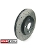 Mini Cooper JCW Brake Rotor Drilled Slotted Front Left Gen3 F56 F57 2014+ Mini Cooper JCW Brake Rotor Drilled Slotted Front Left Gen3 F56 F57 2014+