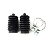 Classic Mini genuine steering rack boot gaiter kit with metal clamps Classic Mini genuine steering rack boot gaiter kit with metal clamps