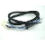 Austin Mini wiring harness headlamp braided wire and braided sleeve