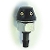 Classic Mini Black Twin Washer Nozzle Jet Nut Fixing Classic Mini Black Twin Washer Nozzle Jet Nut Fixing