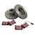 Brake Rotors 8.4" Vented Pair, with Mintex Pad set | Classic Mini Brake Rotors 8.4" Vented Pair, with Mintex Pad set | Classic Mini