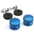 Classic Austin Mini Grille Buttons In Blue Alloy Classic Austin Mini Grille Buttons In Blue Alloy