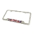 License Plate Frame Union Jack each - Brushed Stainless Steel License Plate Frame Union Jack each - Brushed Stainless Steel
