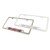 License Plate Frame Union Jack - Polished Stainless Steel License Plate Frame Union Jack - Polished Stainless Steel