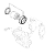 MINI Cooper caliper repair kit OEM front R50 R52 R53 MINI Cooper caliper repair kit OEM front R50 R52 R53