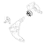 MINI Cooper, Cooper S OEM control arm bushing front arm rear, Hardtop R50, Convertible R52 MINI Cooper, Cooper S OEM control arm bushing front arm rear, Hardtop R50, Convertible R52