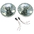 Classic Mini Wipac Quadoptic Headlamp Headlight Set Right Hand Drive Classic Mini Wipac Quadoptic Headlamp Headlight Set Right Hand Drive