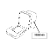 Seat Back Foam (Squab) Backboard, One seat, Sprite MKIII-IV & Midget MKIII Seat Back Foam (Squab) Backboard, One seat, Sprite MKIII-IV & Midget MKIII