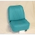 MINI SEAT COVER KIT - FRONT AND REAR FIXED BACK FRONT SEAT POWDER BLUE