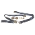 Long Black Lap Seat Belt | Mini, Sprite & Midget and Morris Minor Long Black Lap Seat Belt | Mini, Sprite & Midget and Morris Minor