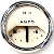 Classic Mini amp gauge with plus and minus 60 amps magnolia face Classic Mini amp gauge with plus and minus 60 amps magnolia face