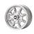 4.5x10 Minilight Wheel By John Brown Wheels, Silver