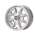 4.5x10 Minilight Wheel By John Brown Wheels, Silver 4.5x10 Minilight Wheel By John Brown Wheels, Silver