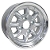 5x12 Minilight Wheel By John Brown Wheels, Silver, (w/lugs, cap)