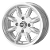 6x13 Minilight Wheel By John Brown Wheels, Silver, (w/lugs, cap) 6x13 Minilight Wheel By John Brown Wheels, Silver, (w/lugs, cap)