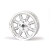 6 x 13 CLASSIC 8 WHEEL SILVER (w/lugs, cap) BY VTO WHEELS 6 x 13 CLASSIC 8 WHEEL SILVER (w/lugs, cap) BY VTO WHEELS