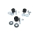 Wiper motor mounting kit (3 grommets) with hardware  