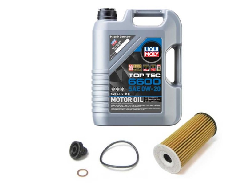 Mini Cooper Engine Oil Change Kit 5 Ltr 0w-20 Liqu