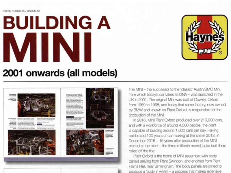 Building A Mini Operations Manual From Haynes By Chris Randall