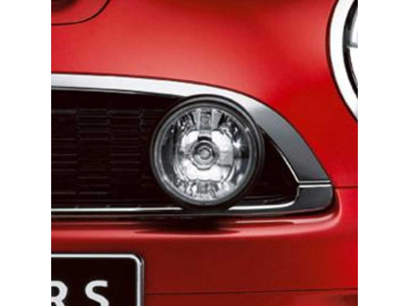 OEM Black Halogen Driving Rally Lights compatible with MINI Cooper Gen2 Gen3 R55 R56 R57 R58 R59 F55 F56 models