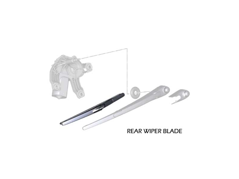 Wiper Blades OEM | Gen2 MINI Cooper R60 Countryman & R61 Paceman
