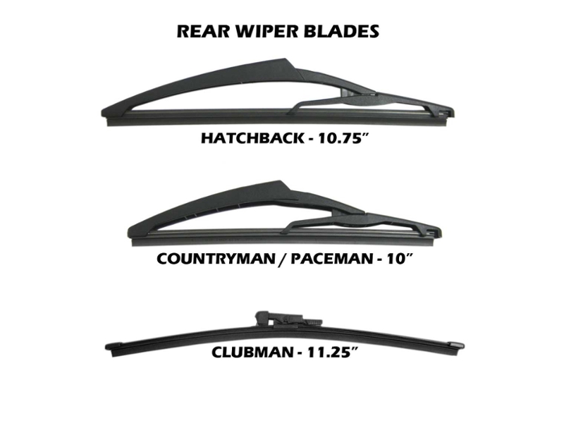 Mini Cooper Wiper Blade Rear OEM R55 R56 R60 R61
