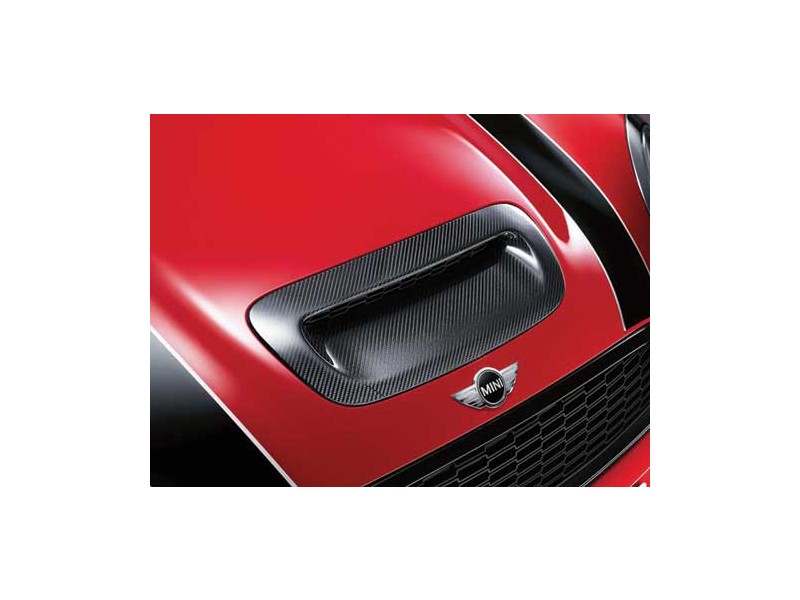 Oem Carbon Fiber Hood Scoop Mini Cooper S Jcw R55