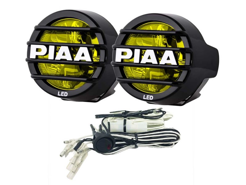 PIAA LP530 Ion Yellow 3.5 LED Fog Light Kit | Fits Gen2 MINI Coopers 2005 to 2015 Models