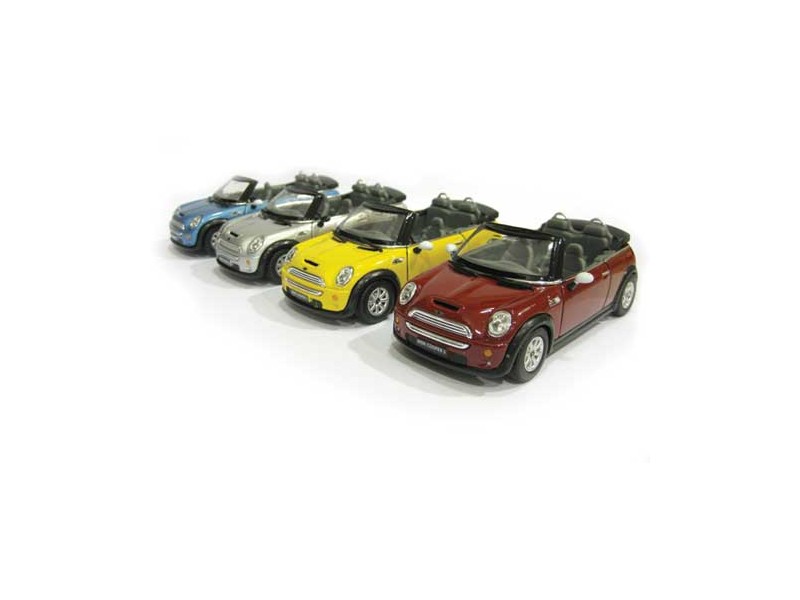 Mini Cooper Convertible S R52 1:28 Diecast Model - Mini Cooper Convertible S R52 1:28 Diecast Model -