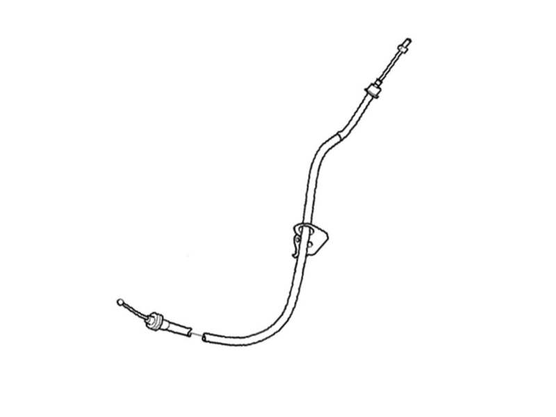 Mini Cooper Right Side Parking Brake Cable Oem Gen2 R55 Clubman