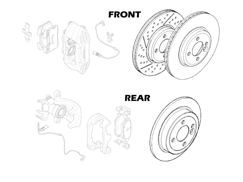 OEM Brake Rotor MINI Cooper S JCW Gen2 R55 R56 R57 R58 R59 (2007 - 2015)