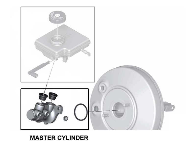 Mini Cooper Brake Master Cylinder Value Line Gen2 R55 R56 R57 R58 R59 R60 R61