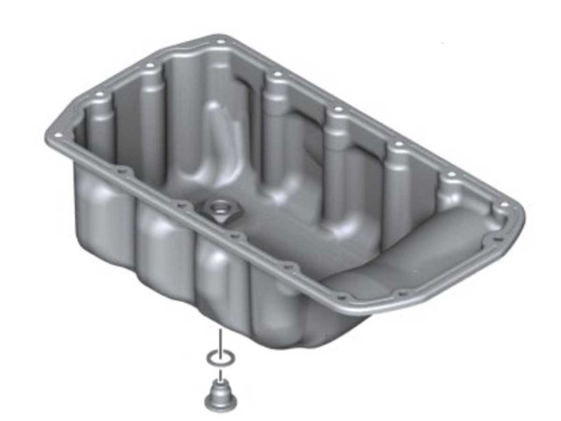 Mini Cooper Oil Pan Parts Oem R55 R56 R57 R58 R59
